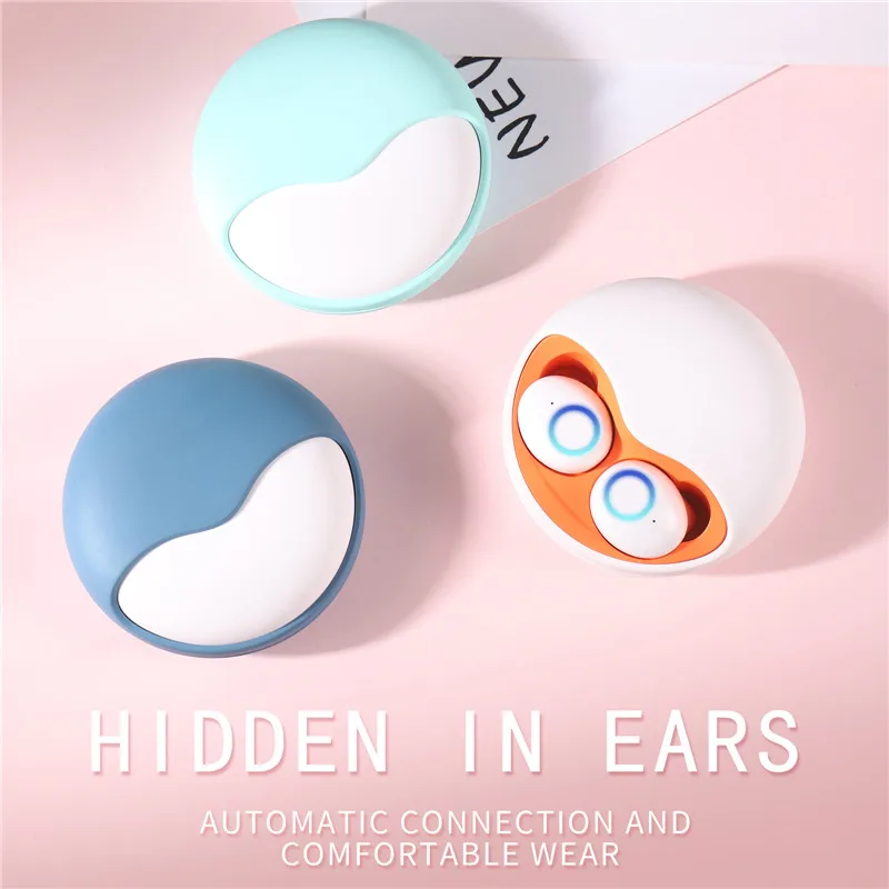Dianxien K10 Спортивная Bluetooth гарнитура с кнопкой 5 0 миниатюрная невидимая