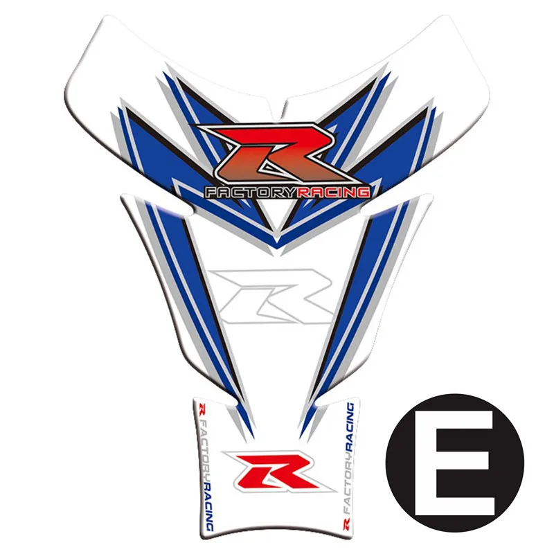 

FOR Suzuki GSXR600 1000 Motorcycle Tank Pad Protector 3D Gel Sticker Decal