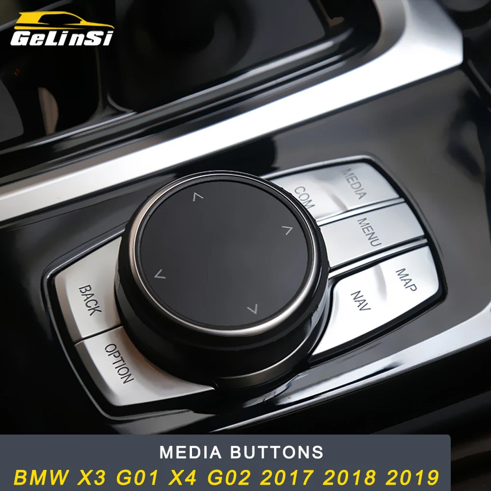 Gelinsi Сменный переключатель накладка рамка аксессуары для интерьера BMW X3 G01 X4 G02 2017