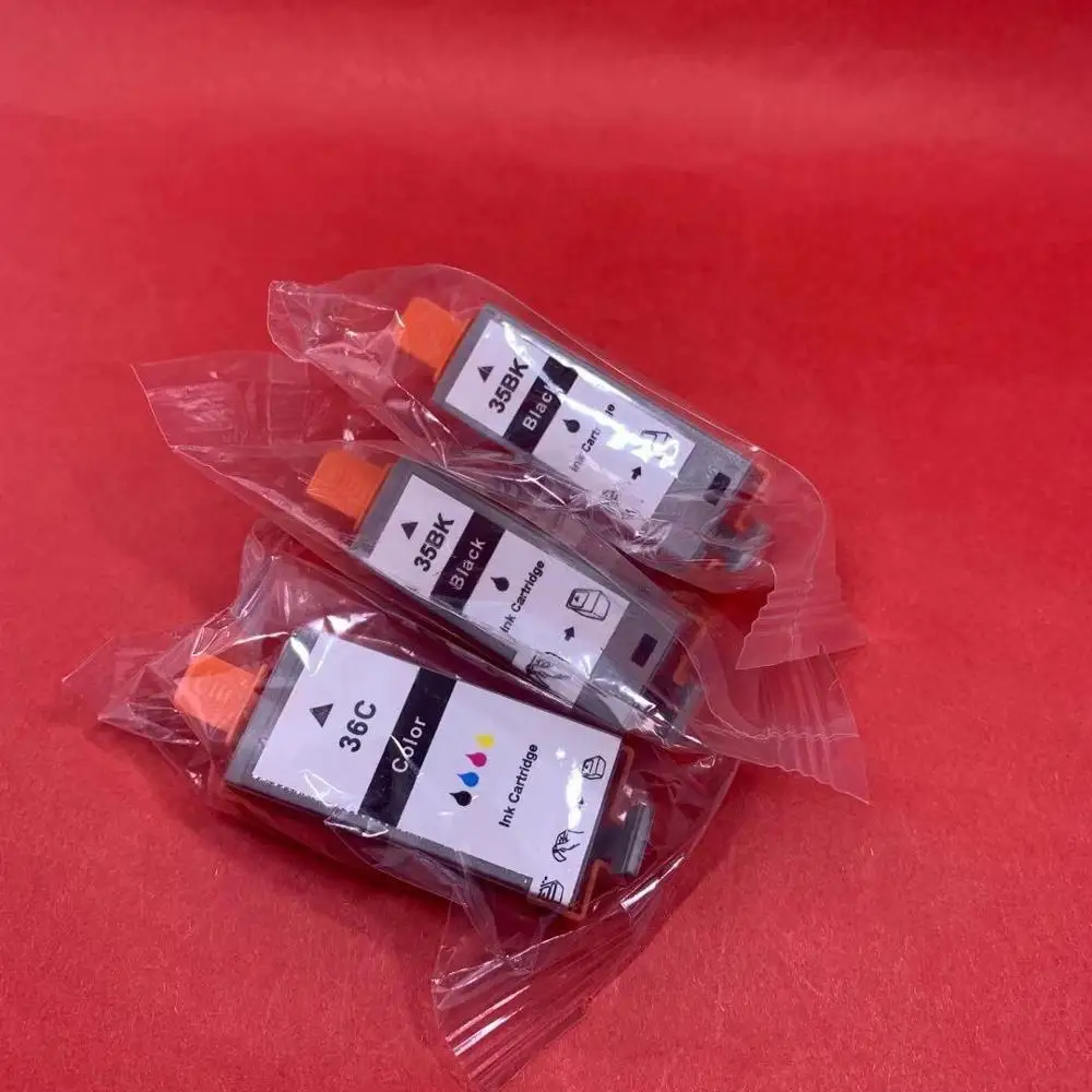 YOTAT 2BK 1 цветной совместимый чернильный картридж PGI 35 CLI 36 для Canon Pixma iP100 ip100с