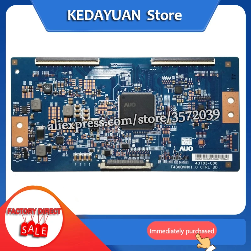 Бесплатная доставка Для TCL L43E5800A UD 43T03 C00 T430QVN01.0 CTRL BD лоджик борд|work|work workwork board |