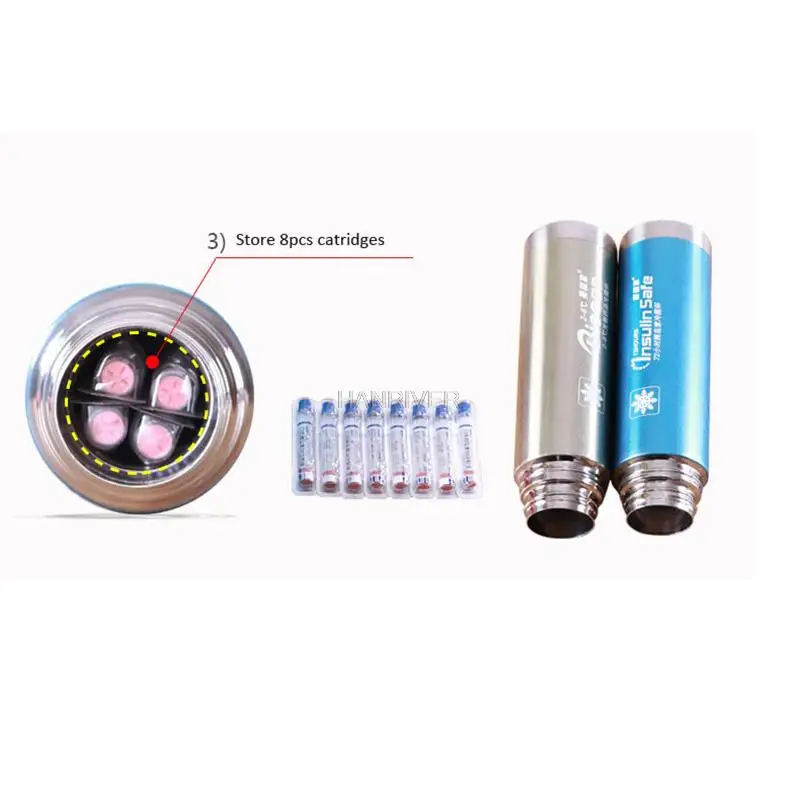 Холодильник для инсулина портативный холодильник небольшой мешочек льда с