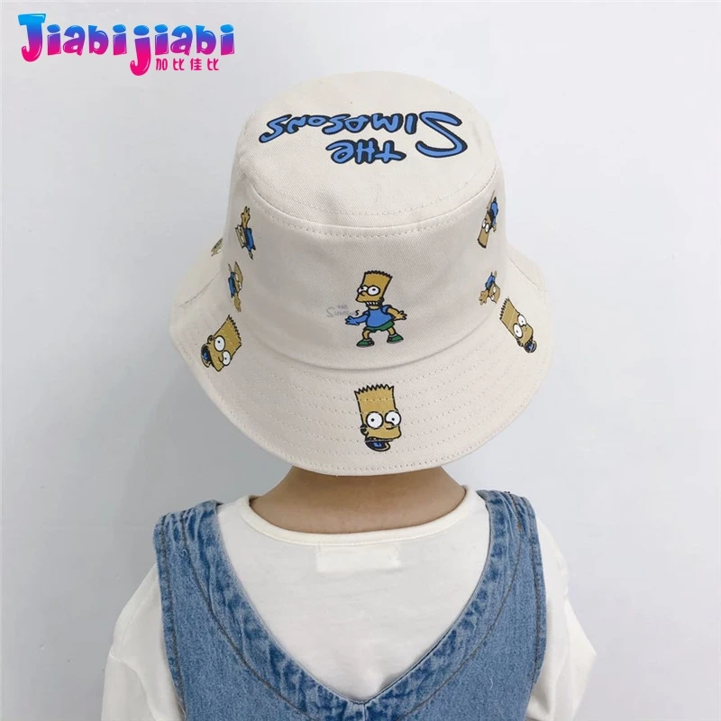 Детская Панама весенне-летняя тонкая тканевая шапка для мальчиков и девочек