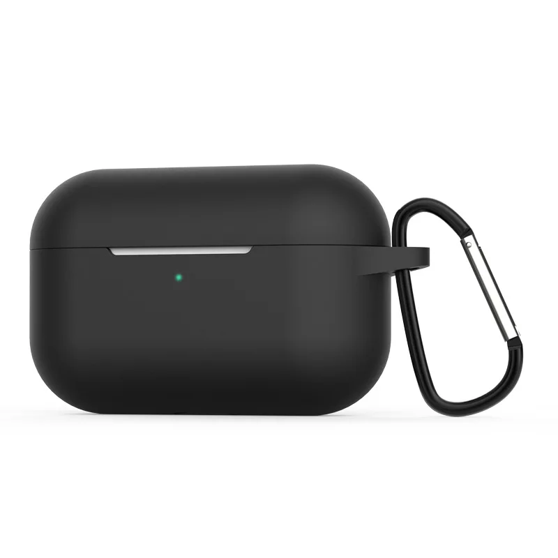 Силиконовый чехол Защитный для Apple Airpods pro Чехол TWS Bluetooth наушники Мягкий