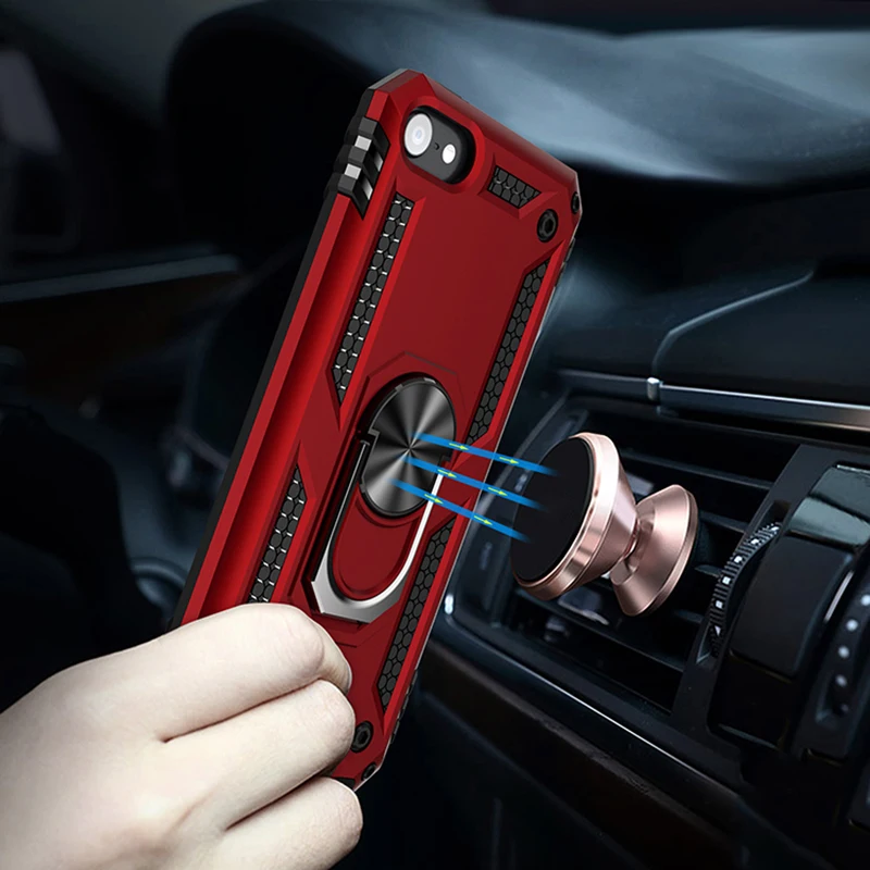 Противоударный чехол с кольцом-держателем для iPhone iPod Touch 5 6 7 | Мобильные телефоны