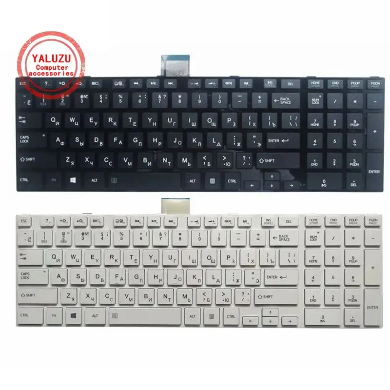 

Russian New keyboard for TOSHIBA SATELLITE C850 C855 C855D L850 L850-C6S L850D L855 L855-10U L855D P850 L870 L870D S850 S855D RU