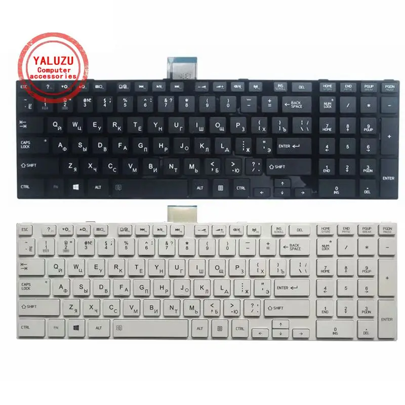 Русская новая клавиатура для TOSHIBA SATELLITE C850 C855 C855D L850 C6S L850D L855 10U L855D P850 L870 L870D S850 S855D
