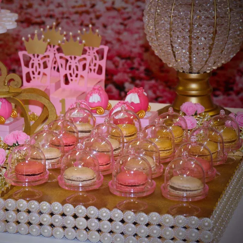 20 штук прозрачная коробка для конфет в пластиковом корпусе с подарочной коробке