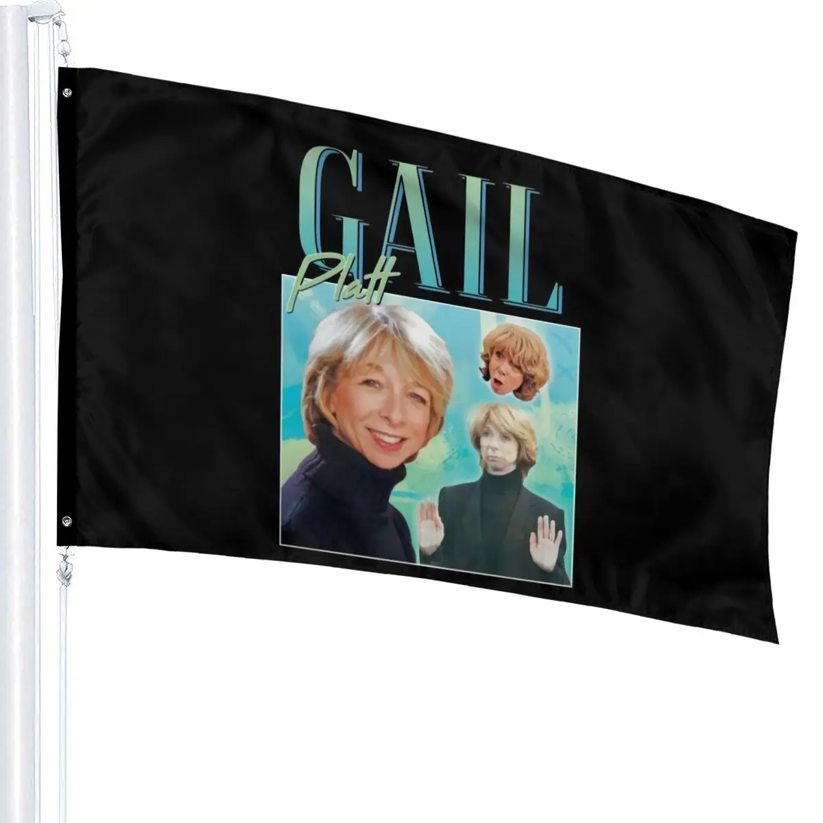 Забавный флаг Gail Platt Tribute Corrie Uk Tv Show Icon Legend 90 х Ретро детский дизайн отличного