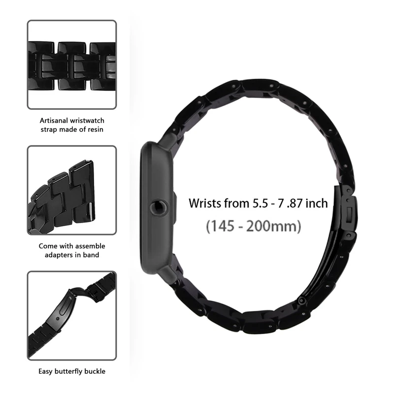 

Resin Watchbands for Huami Smart Watch Fashion Replacement Watch Band Strap