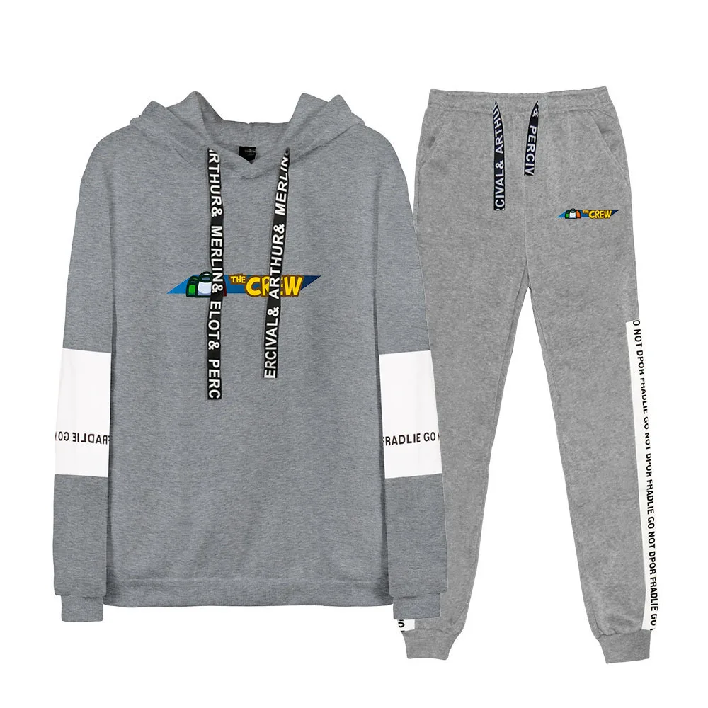 

Us 2020 Autumn Winter Men Tracksuit Sets Hooded Hoodies Full Pants Couple Women Men Casual Sports Uniform Sweatshirts 4XL