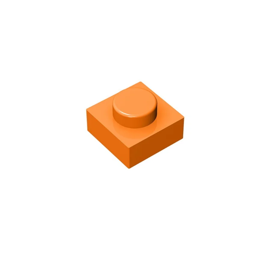 BuildMOC 3024 пластина 1X1 для строительных блоков детали сделай сам Обучающие
