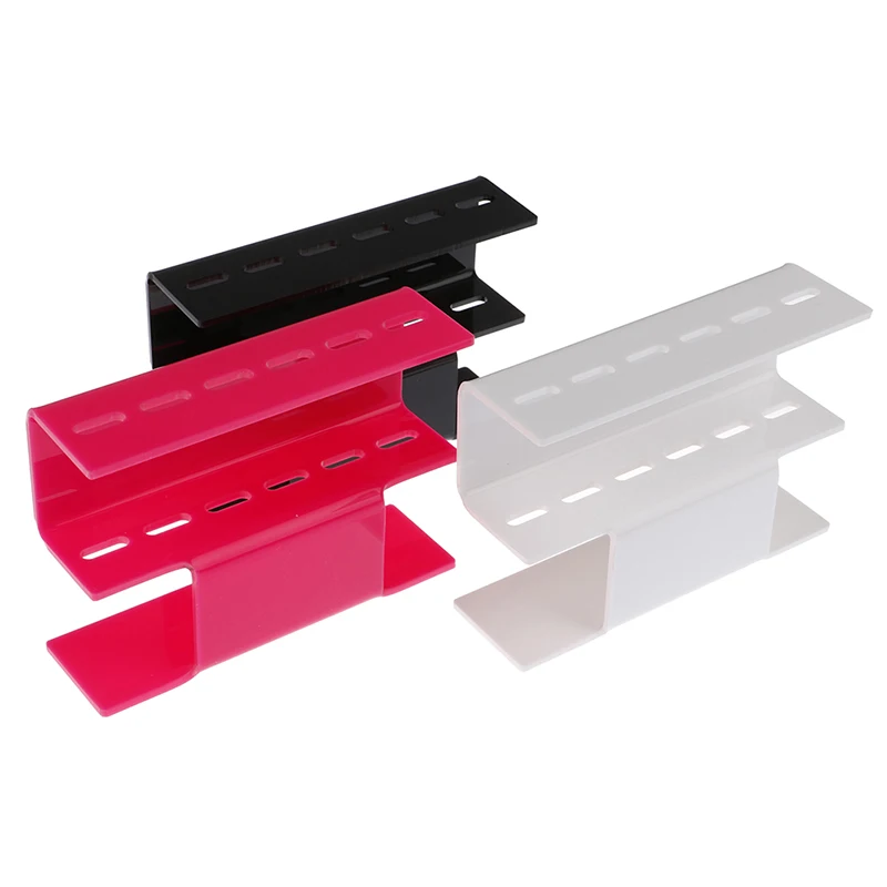 Акриловая стойка для хранения пинцетов и ресниц с 6 отверстиями инструменты