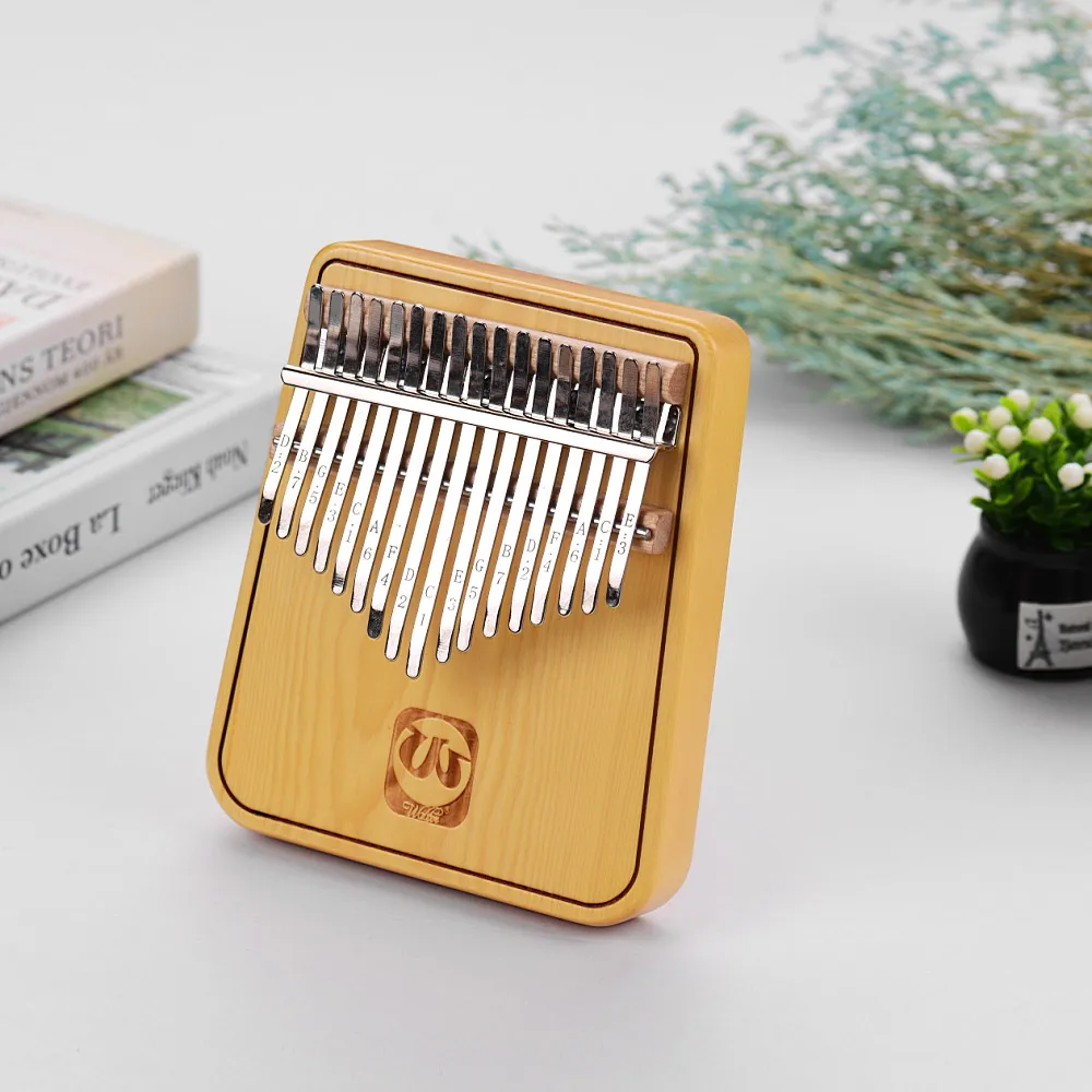 Уолтер. t WK 17PD Портативный 17 клавишным Kalimba игрушечное пианино Mbira ель дерево с