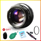 7 ремесленных 7 ремесленных 35 мм F1.2 MF Prime фотообъектив для Sony EAPS-CNikon Z6 Fuji XFM43 A6500 A6300 фотоэлемент M50 фотоэлемент GX9 G9