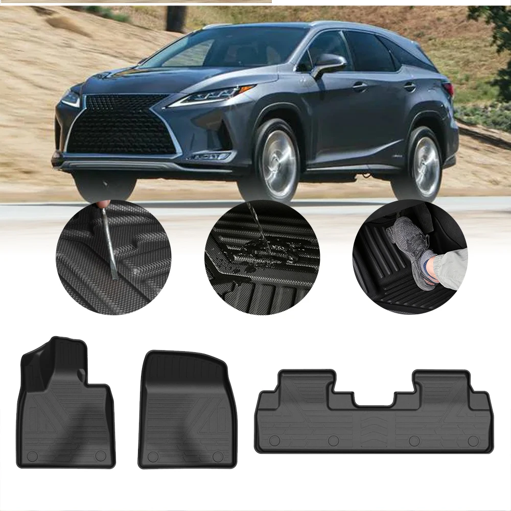 

Автомобильные коврики MUCHKEY из ТПЭ для Lexus RX 450hL 2020, резиновый автомобильный напольный коврик, автомобильные аксессуары