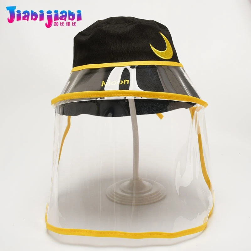 Летняя детская шапка маска противовирусная Защита лица защита от срыгивания