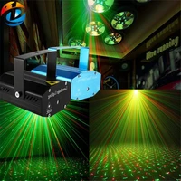 mini portable newly remote rg galaxy meteor shower laser projector lights dsico dj home party xmas show stage lighting