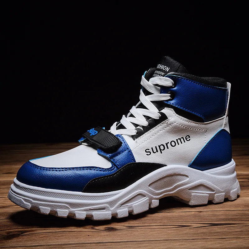 Новинка 2019 Мужская обувь в стиле хип-хоп трендовая спортивная повседневная для
