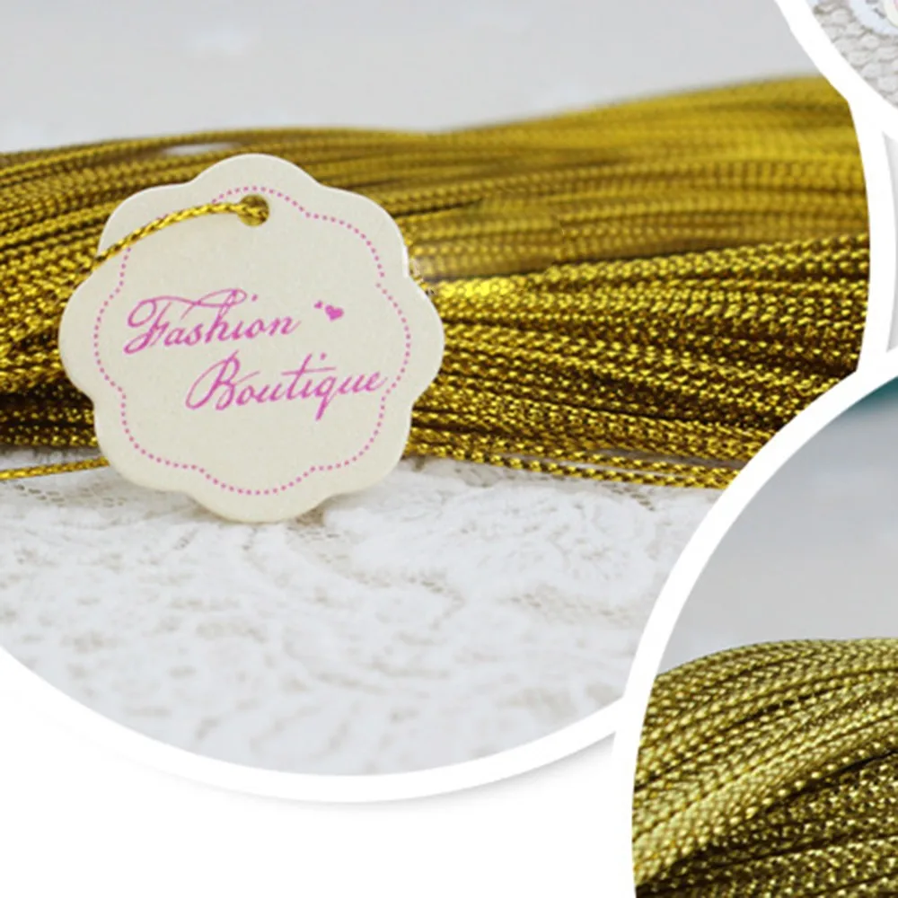 Шнур из полиэфирного волокна DIY жгут бисера бирки изготовление браслета ожерелья