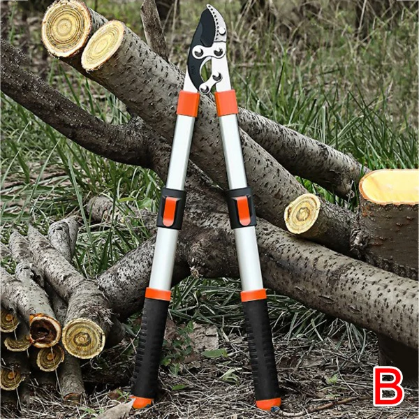 

2021 Garden Pruning Scissors High Branch Pruning Tool with Long Reach Aluminum Handle For Fruit Picker Pruner Garden Tools JU