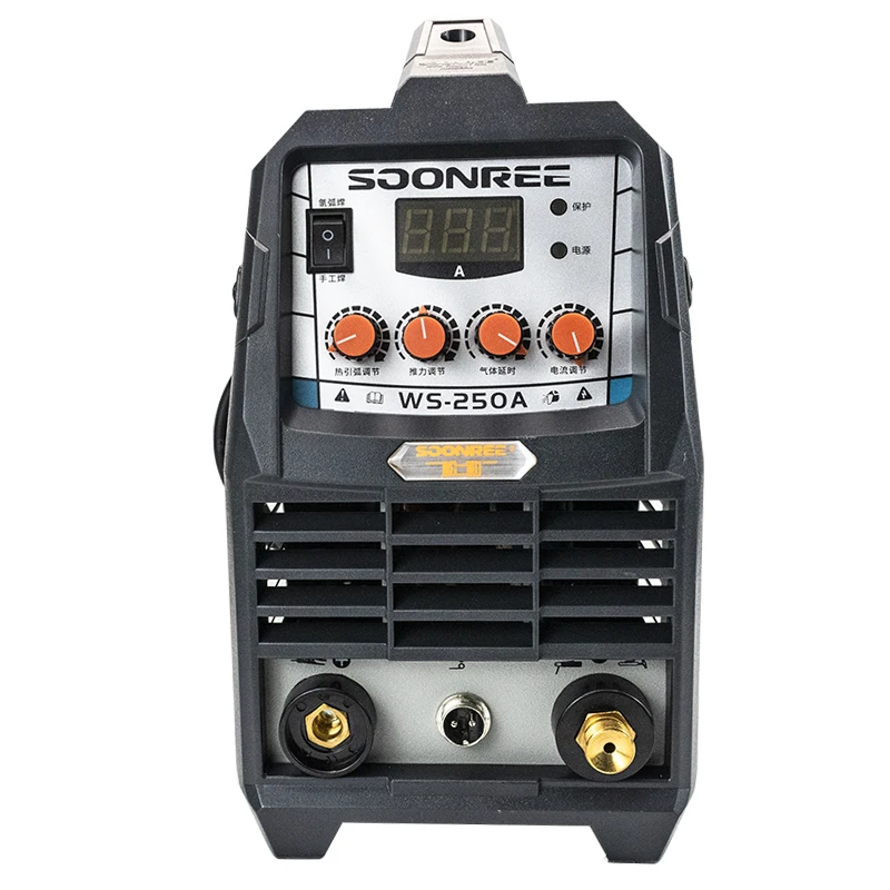 Портативный сварщик аргонщик 220V мощность WS 200A 250A импульсная дуга Tig 2 в 1