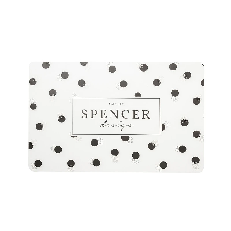 

Heat Protection Pad Waterproof Non-slip Table Mat Creative Plate Bowl Pot Rectangular Tableware Pad Placemats for Dining Table