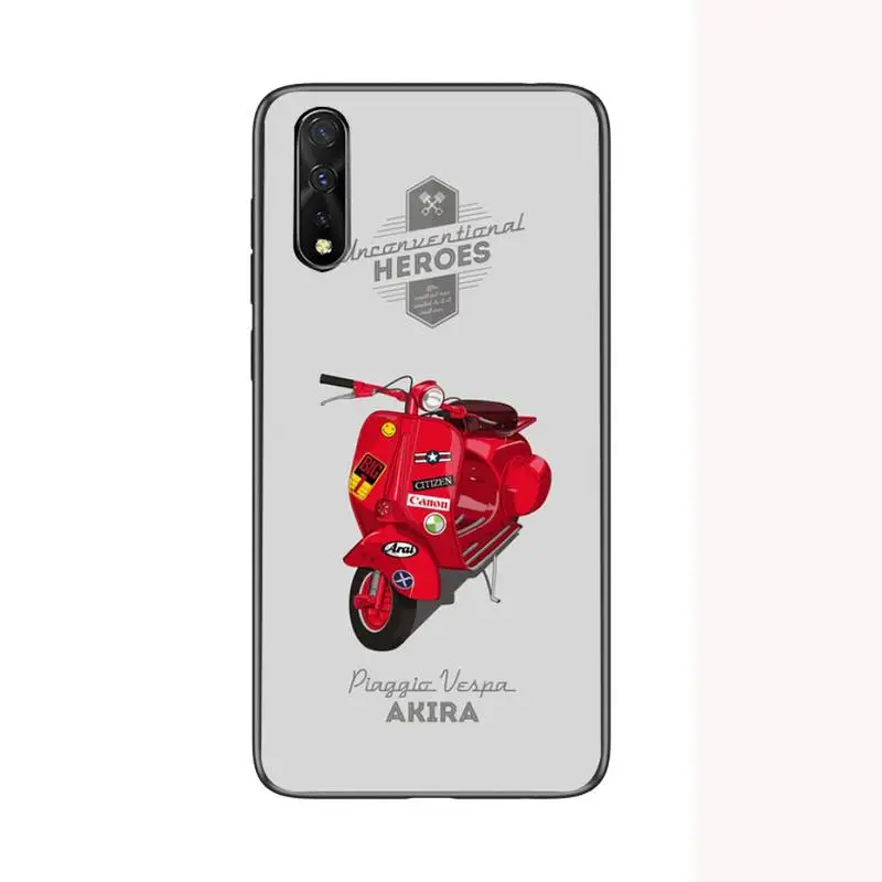 

Brand Vespa Scooter Phone Case for Samsung s21 ultra S6 S7 edge s8 s9 s10 smart S20 plus lite S10E note 10 20 pro coque
