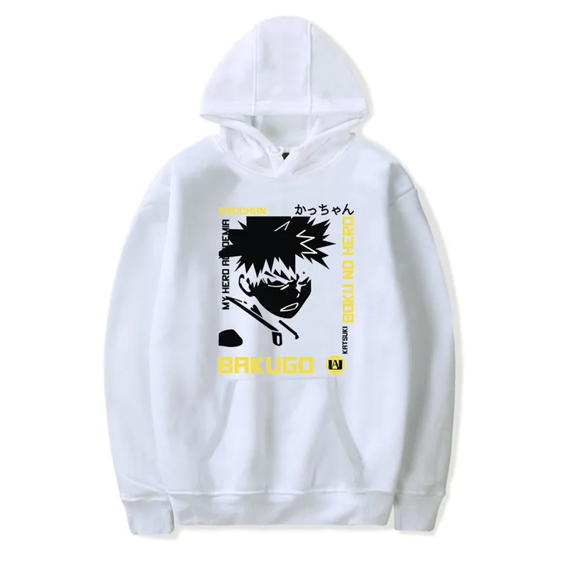 

My Hero Academia Katsuki Bakugo Hoodies Sweatshirt Unisex Casual Oversized Sweatshirts Cartoon Creativity Cosplay Costume