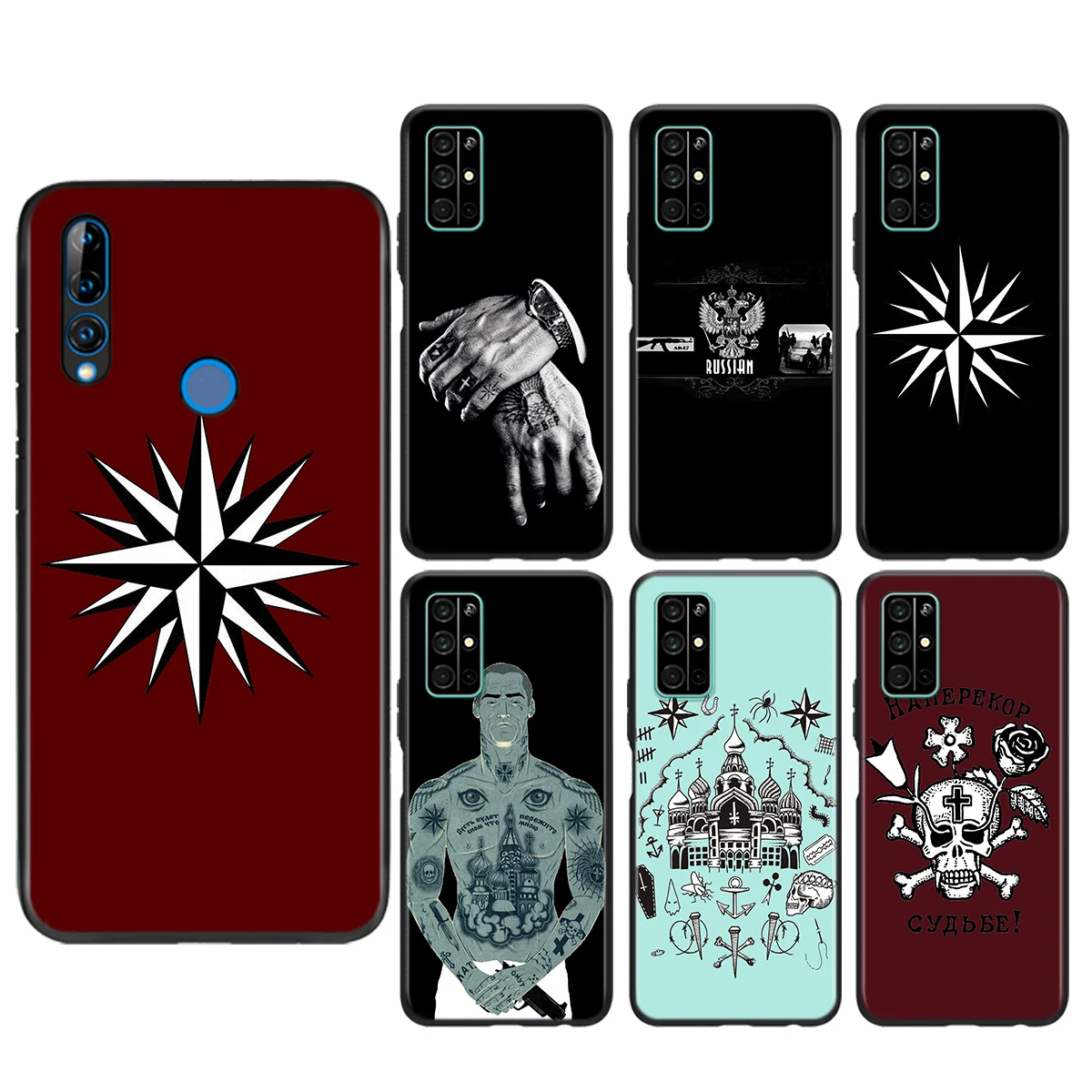 

Silicone Cover Russian Mafia For Huawei Honor 9C 9A 9S 9X Lite 30 20 Pro V20 20S 9i 9N 8S 8C Phone Case