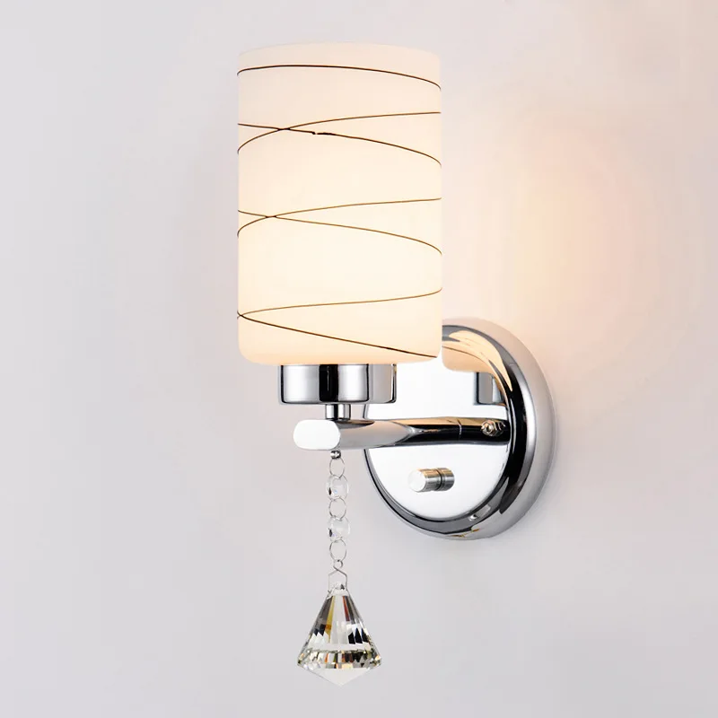 

Современный минималистичный Железный прикроватный светильник серебристого цвета для спальни, гостиной, коридора, отеля