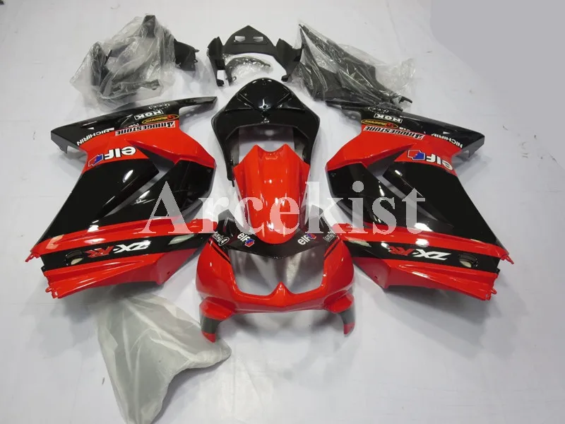 

Новый стиль ABS целые Обтекатели наборы для KAWASAKI Ninja 250 2008-2014 ZX 250R EX250 08 09 10 11 12 13 14 Боди Набор красный черный