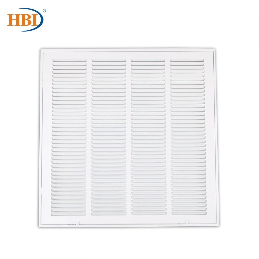 

HBI W20 "x H20" стальной воздушный вентиляционный фильтр возвратная вентиляционная решетка вентиляционное отверстие крышка белое порошковое по...