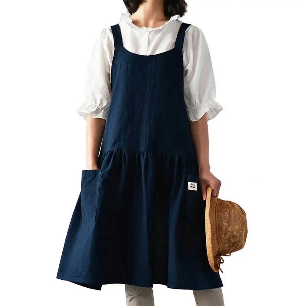 

Женские быстросохнущие крест-накрест карманы сковорода выпечная прокладка салфетка для фартук, обувь под платье, рабочая одежда, осенние ж...