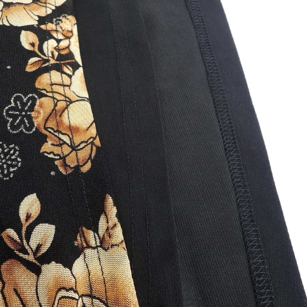 

YTL Women Round Collar T-shirt Camellia Flower Printed Blouse Batwing Sleeve Summer Elegant Tops Female Tee Shirt Plus Size H386