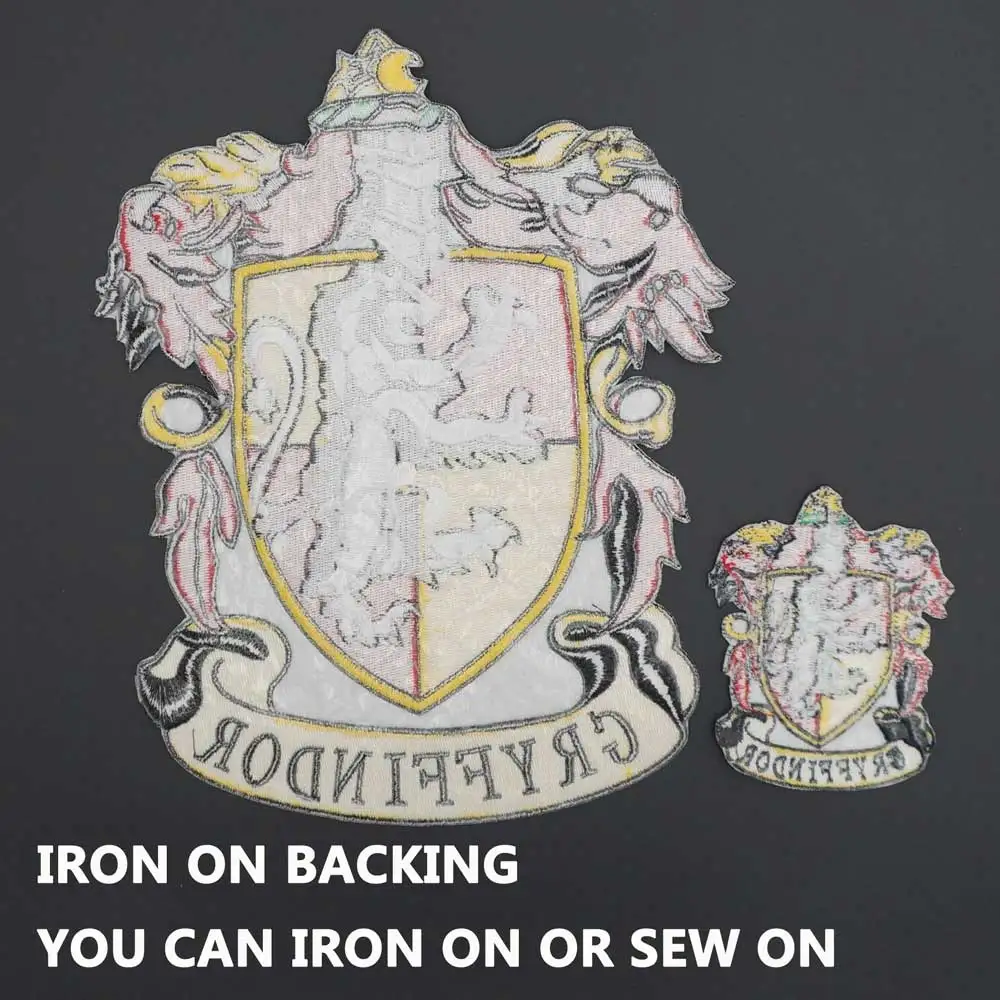 F132 волшебный Значок Академии большая вышивка нашивка ткань кожаная куртка