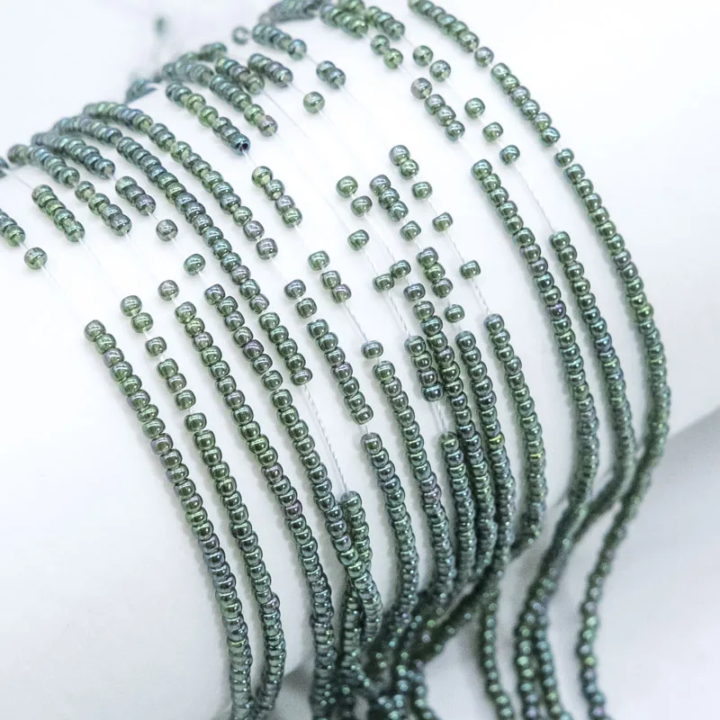 Материал для французской вышивки импортные рисовые бусины Япония Toho винтажная