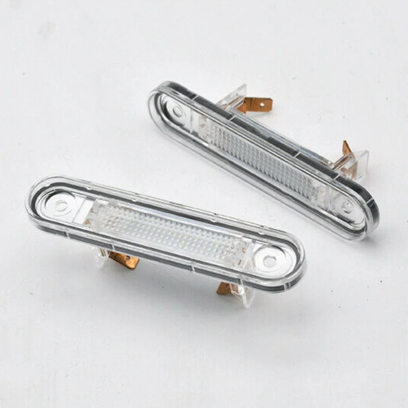 Автомобильный белый светодиодный светильник для номерного знака подходит