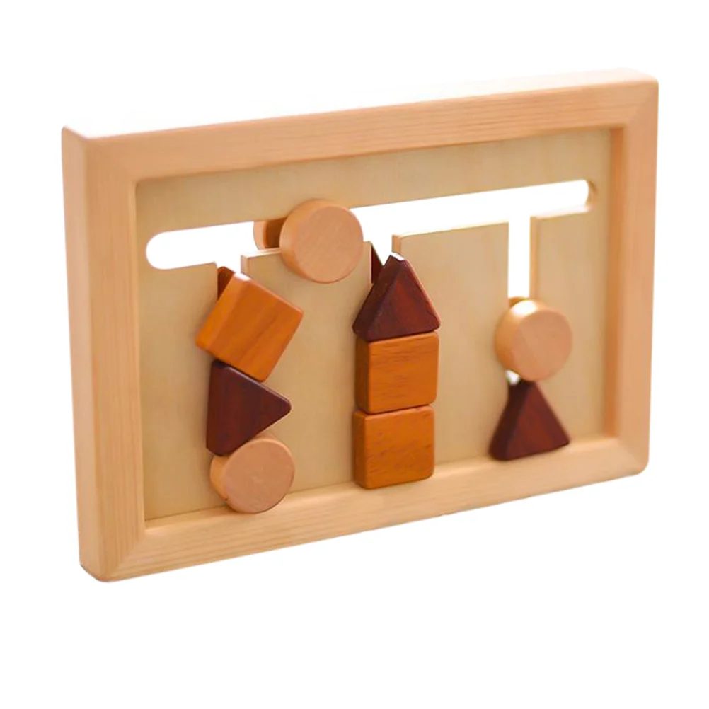 

1 Набор, геометрический пазл-сортировка