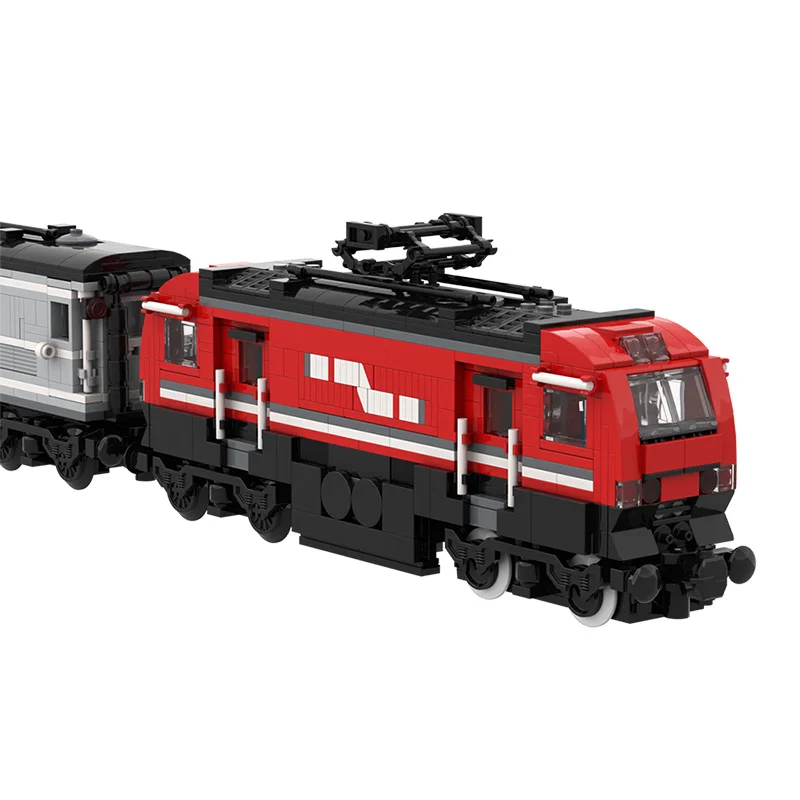 Конструктор MOC Town Детский конструктор для поездов и транспорта с мотором