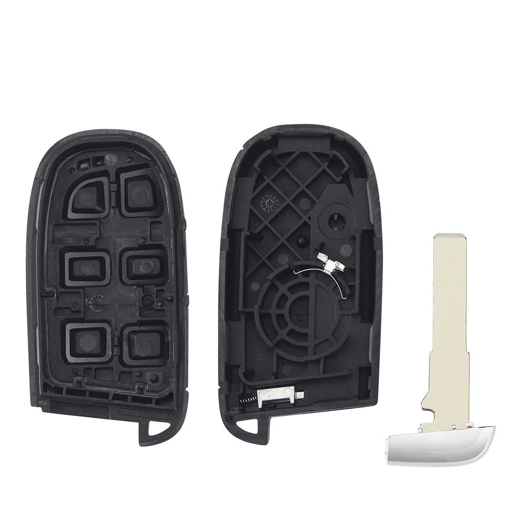 KEYYOU 2/3/4/5 кнопки для Chrysler Jeep Renegade Cherokee Dodge Ram 1500 зарядное устройство Challenger удаленный
