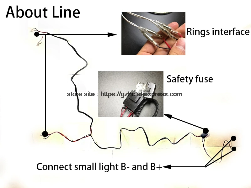 HochiTech ультра яркий SMD белый светодиодный angel eyes halo Кольцо Комплект дневного света DRL для Toyota X100 Chaser 1996-2001 6th