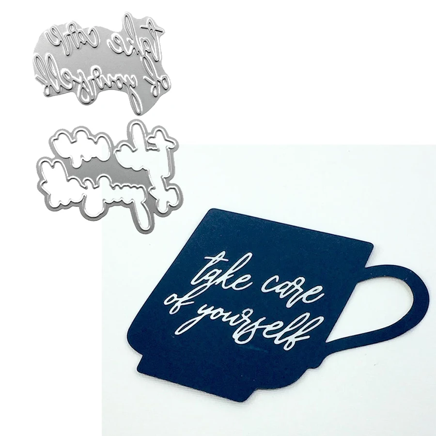 Металлические Вырубные штампы и горячие тарелки из фольги набор художественных