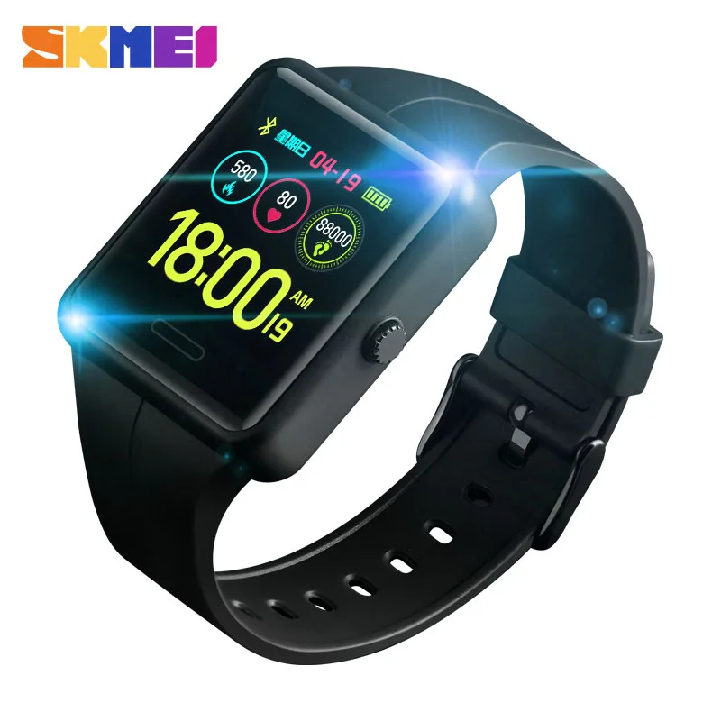 SKMEI умные часы Momen цифровые Bluetooth соединение Многофункциональные 3 бар