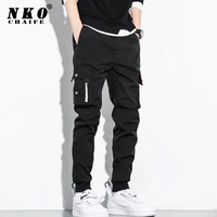 chaifenko hip hop cargo pants men new fashion harajuku streetwear multi pocket joggers trousers men casual harem men pants m 8xl