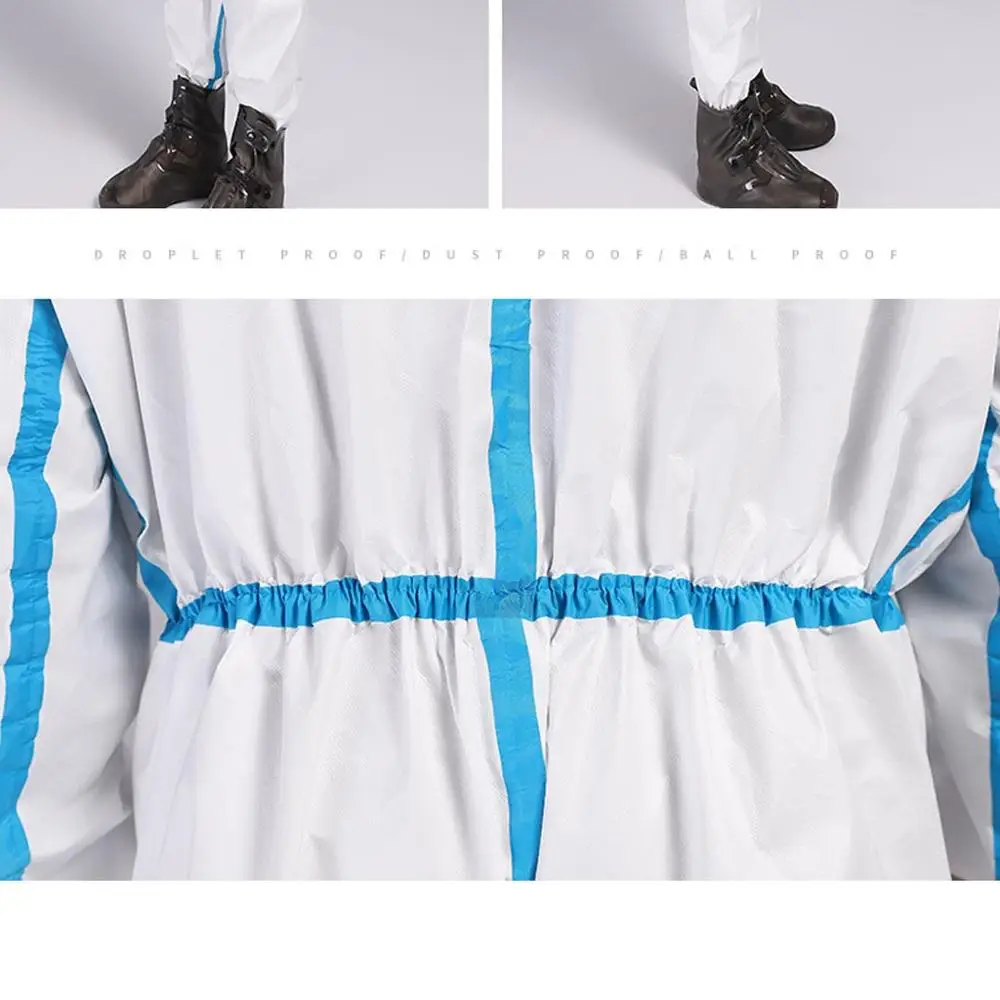Нетканый защитный комбинезон одноразовая одежда антибактериальный