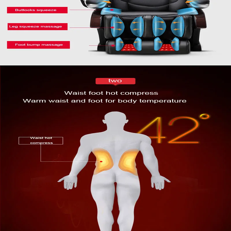 Массажное кресло для дома многофункциональная космическая капсула всего тела
