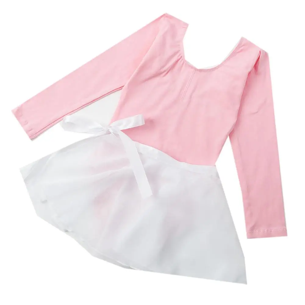 Команда девушек Базовый Топ с длинным рукавом гимнастическое трико костюм