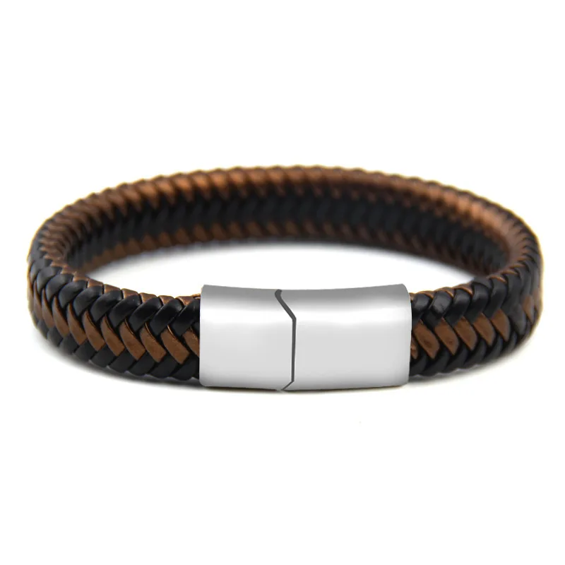 Мужской кожаный браслет мужской | Украшения и аксессуары