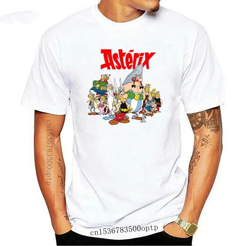

New Asterix And Obelix the Gaul Cartoon Comic Size S-5XL T-shirt